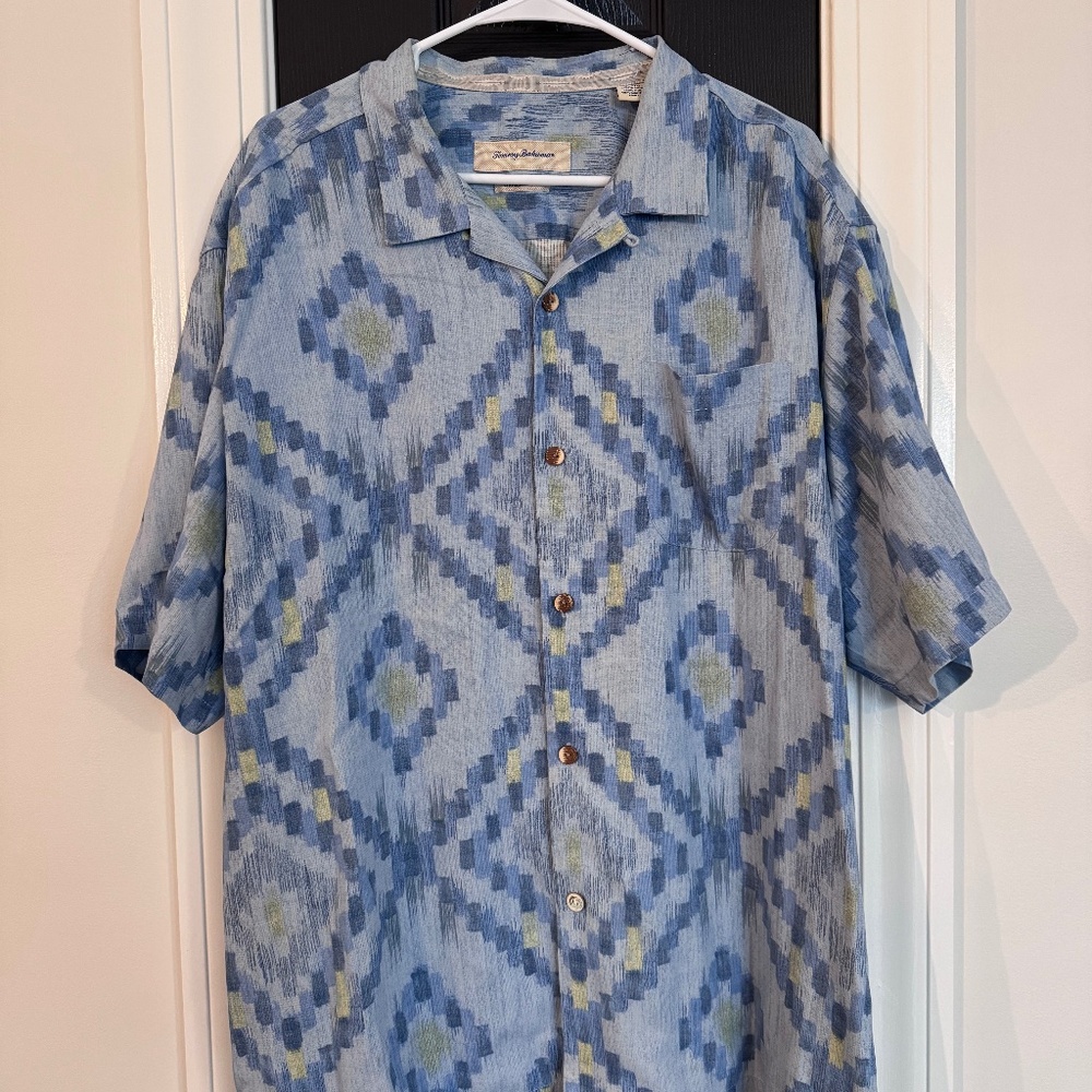 XL Blue/Yellow Tommy Bahama